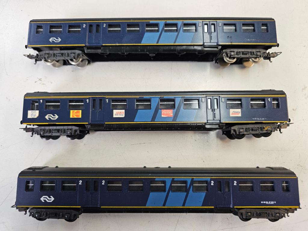 Modeltrein Ho 3 lima NS rijtuigen , wagons, Hobby en Vrije tijd, Modeltreinen | H0, Gelijkstroom, Wagon, Ophalen of Verzenden