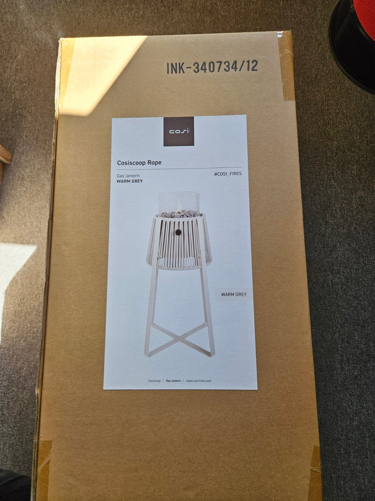 Cosiscoop Rope Gaslantaarn Warm Grijs - Nieuw in doos, Ophalen, Nieuw