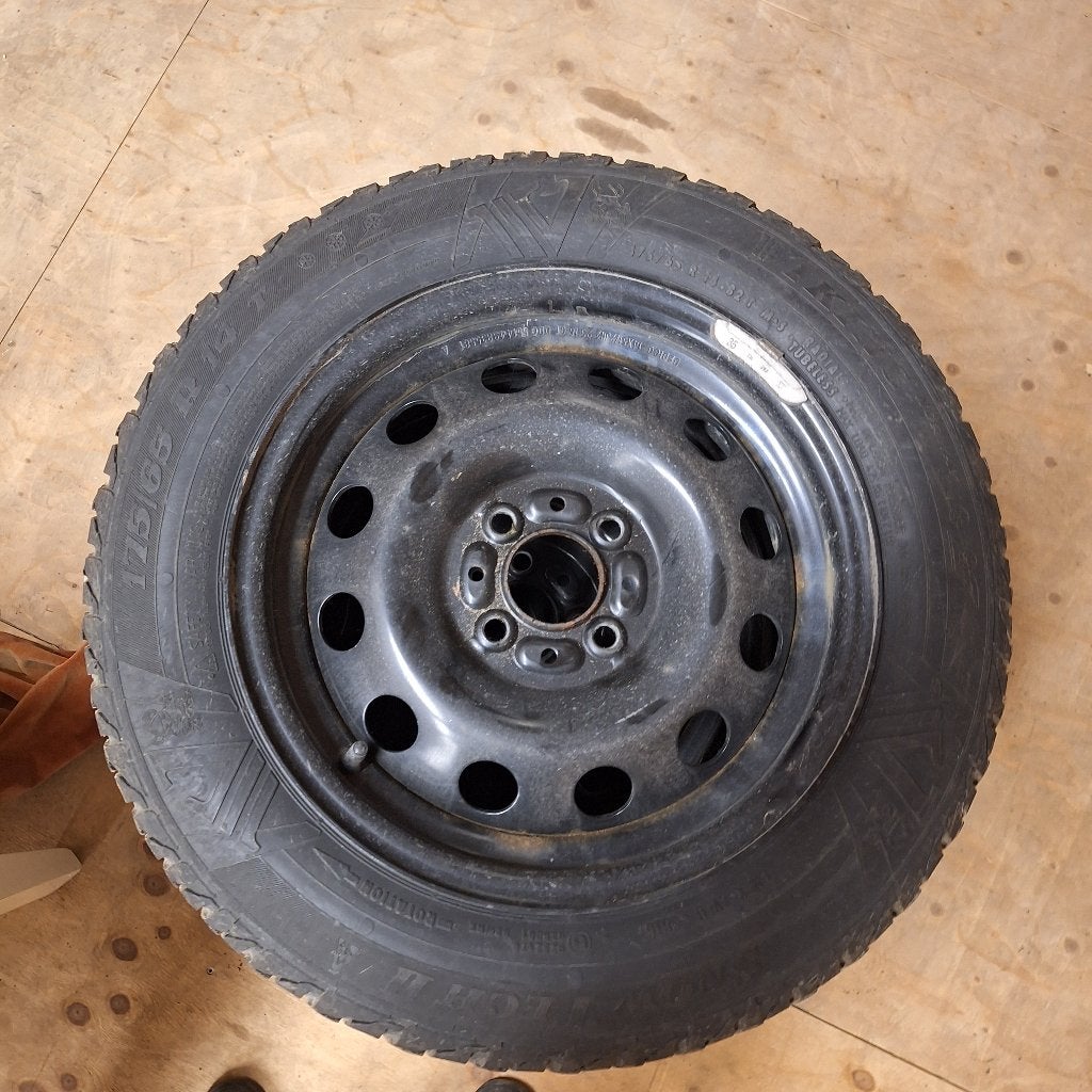 banden met velgen, Auto-onderdelen, Banden en Velgen, 14 inch, Gebruikt, 175 mm, Banden en Velgen
