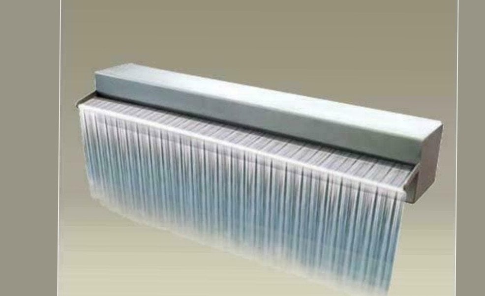 Niagara Waterval 90cm compleet met LED, pomp en opvangbak, Tuin en Terras, Vijvers, Ophalen of Verzenden, Gebruikt