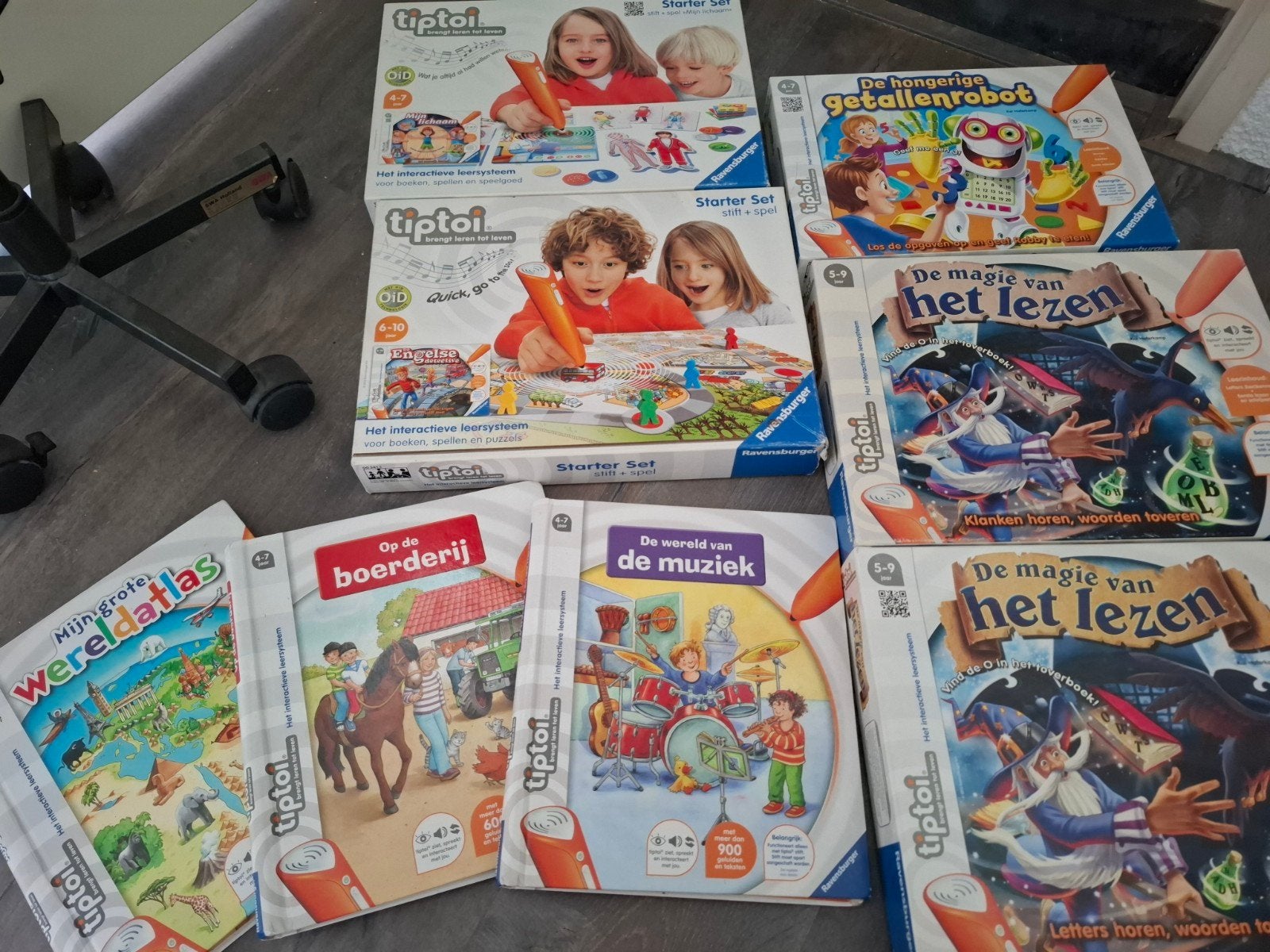 Tiptoi Starter Sets en Boeken - Interactief Leersysteem, Ophalen of Verzenden