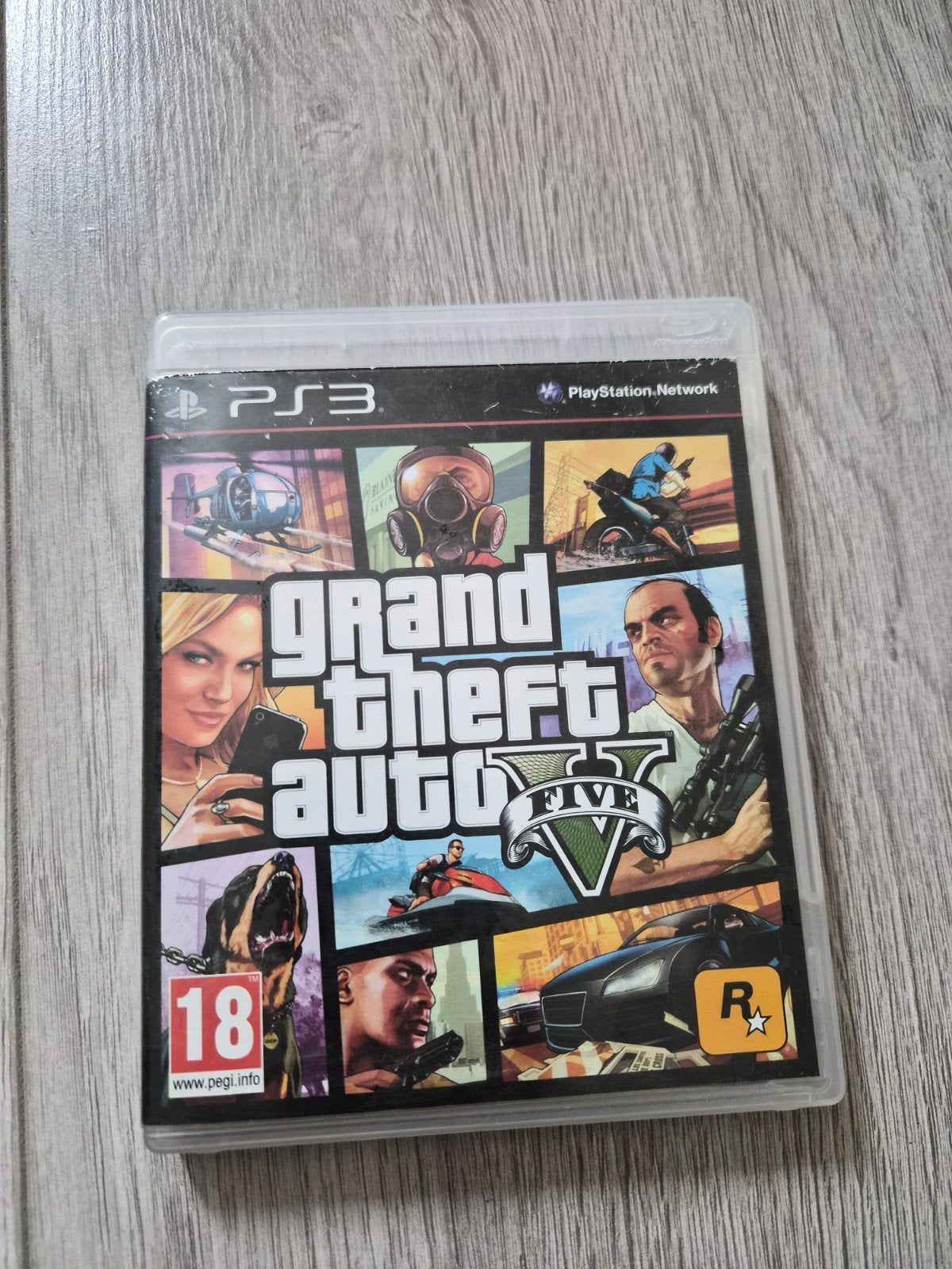 Grand Theft Auto V (GTA 5) PS3 - Actie/Avontuur, Spelcomputers en Games, Avontuur en Actie, Online, Gebruikt, Vanaf 18 jaar