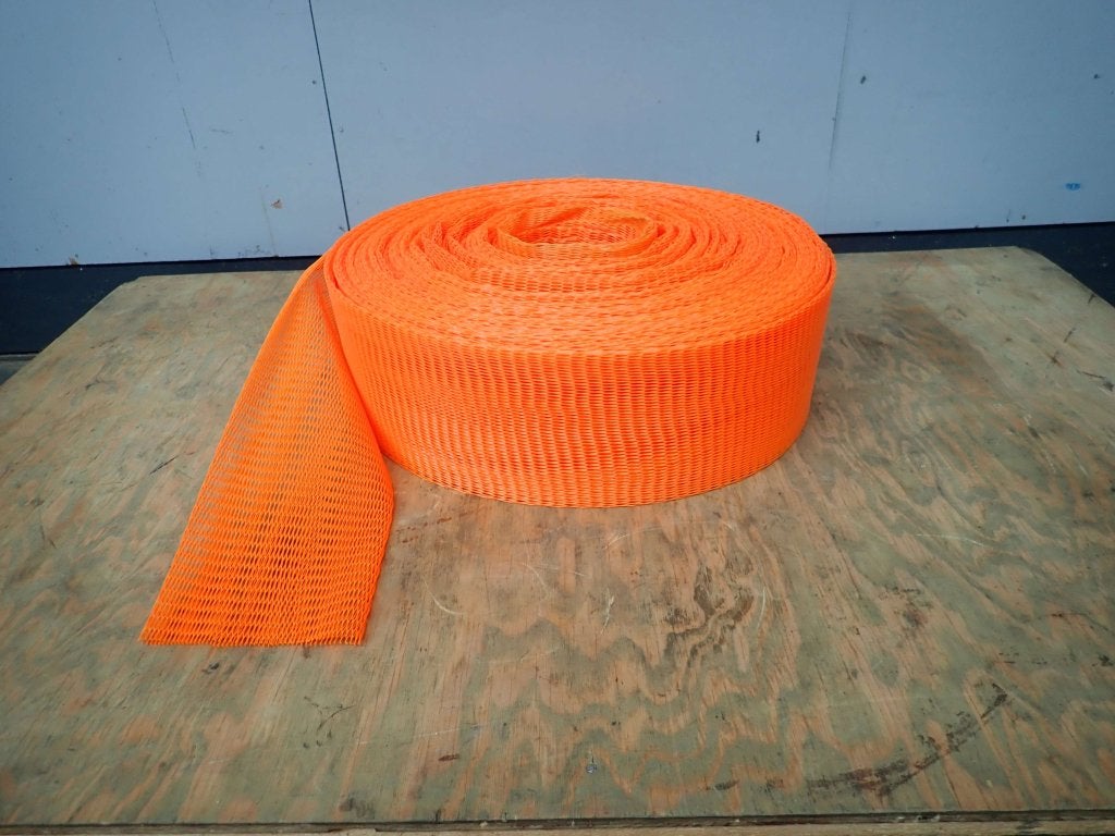 50 meter Buisnet van 100 -200mm / Kunststof beschermnet, Niet ingevuld, Niet ingevuld, Ophalen of Verzenden, Zo goed als nieuw