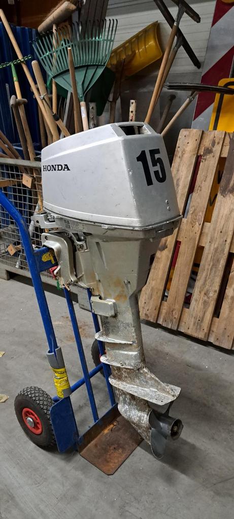 Honda 15 pk, Ophalen, 10 tot 30 pk, Gebruikt, Buitenboordmotor