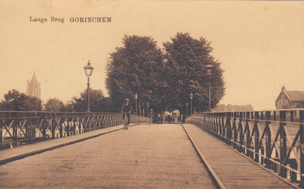 Gorinchem - Lange Brug, Verzenden, 1920 tot 1940, Ongelopen, Zuid-Holland