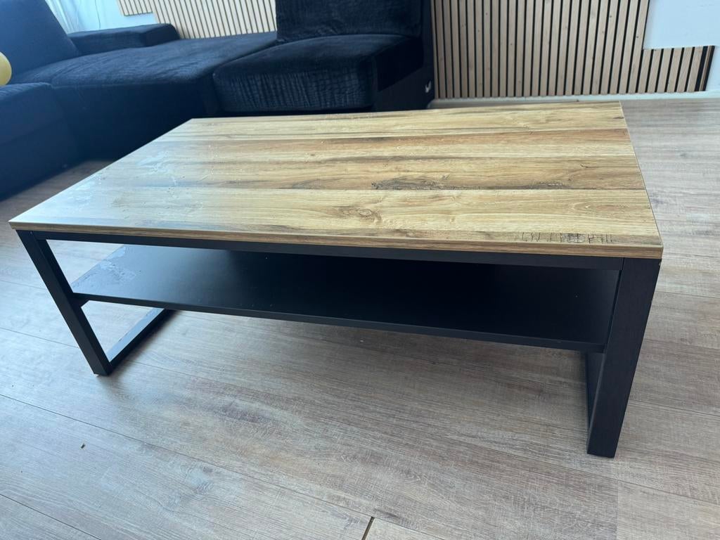 Moderne houten meubelset bruin hout, Ophalen, Overige materialen, 150 tot 200 cm, Zo goed als nieuw