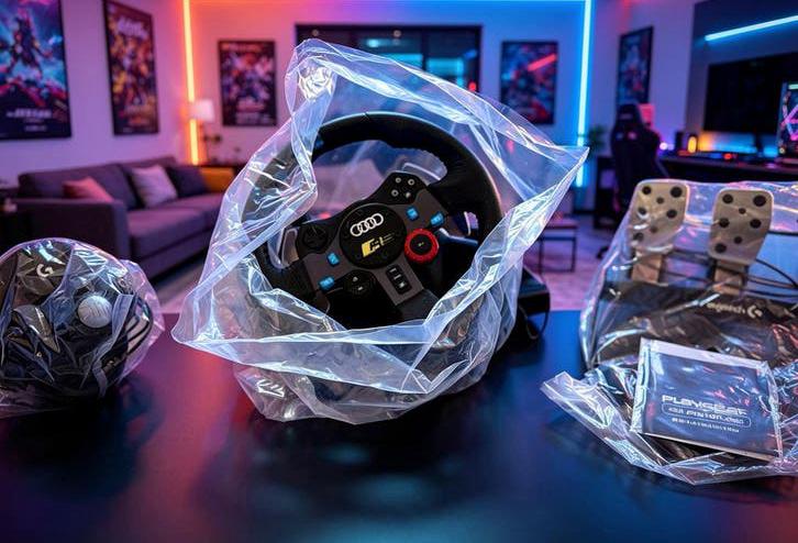 PlayStation stuur Logitech G29 + Shifter | + Audi RS logo, Ophalen of Verzenden, Zo goed als nieuw, Stuur of Pedalen, PlayStation 4