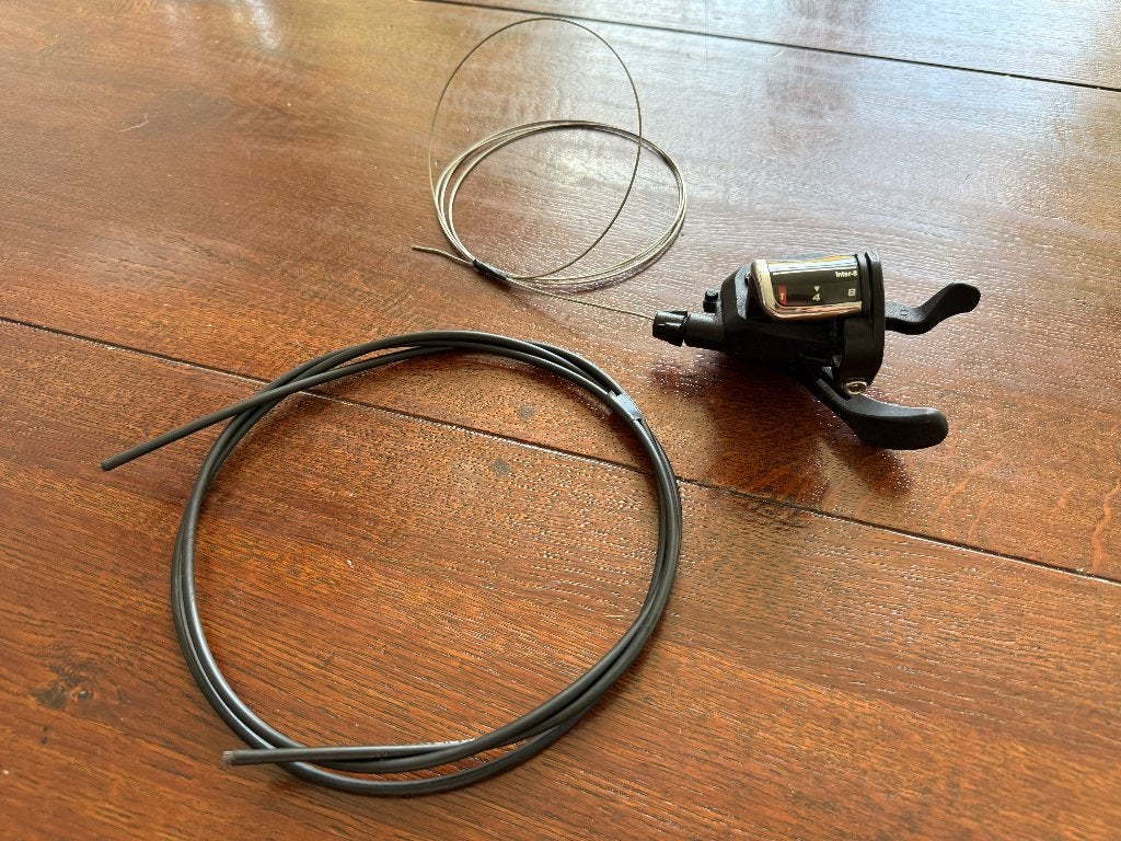 Microshift trigger shifter Shimano Nexus Inter 8 IGH, Stadsfiets, Overige typen, Kunststof, Ophalen of Verzenden