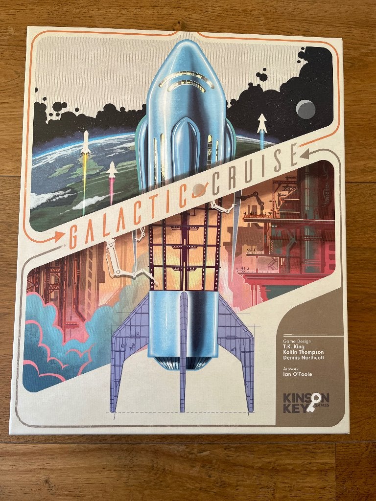 bordspel Galactic Cruise, Ophalen, Zo goed als nieuw