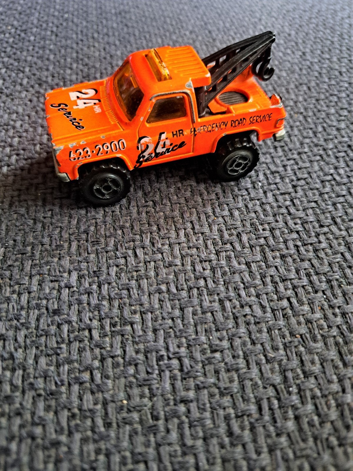 Majorette model depanneuse road service schaal 1:62, Gebruikt, Frankrijk, Ophalen of Verzenden, N.b