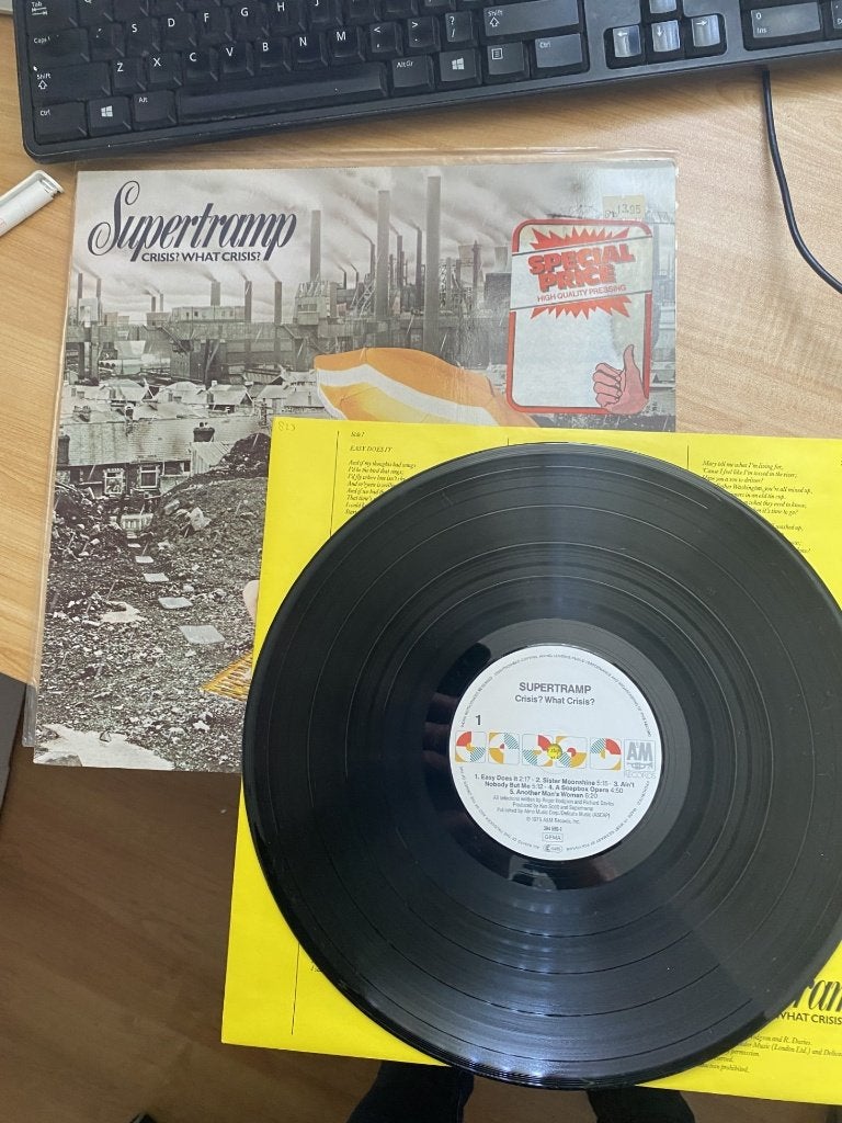 Supertramp – Crisis? What Crisis?, LP, Progressive Rock, Ophalen of Verzenden, Zo goed als nieuw