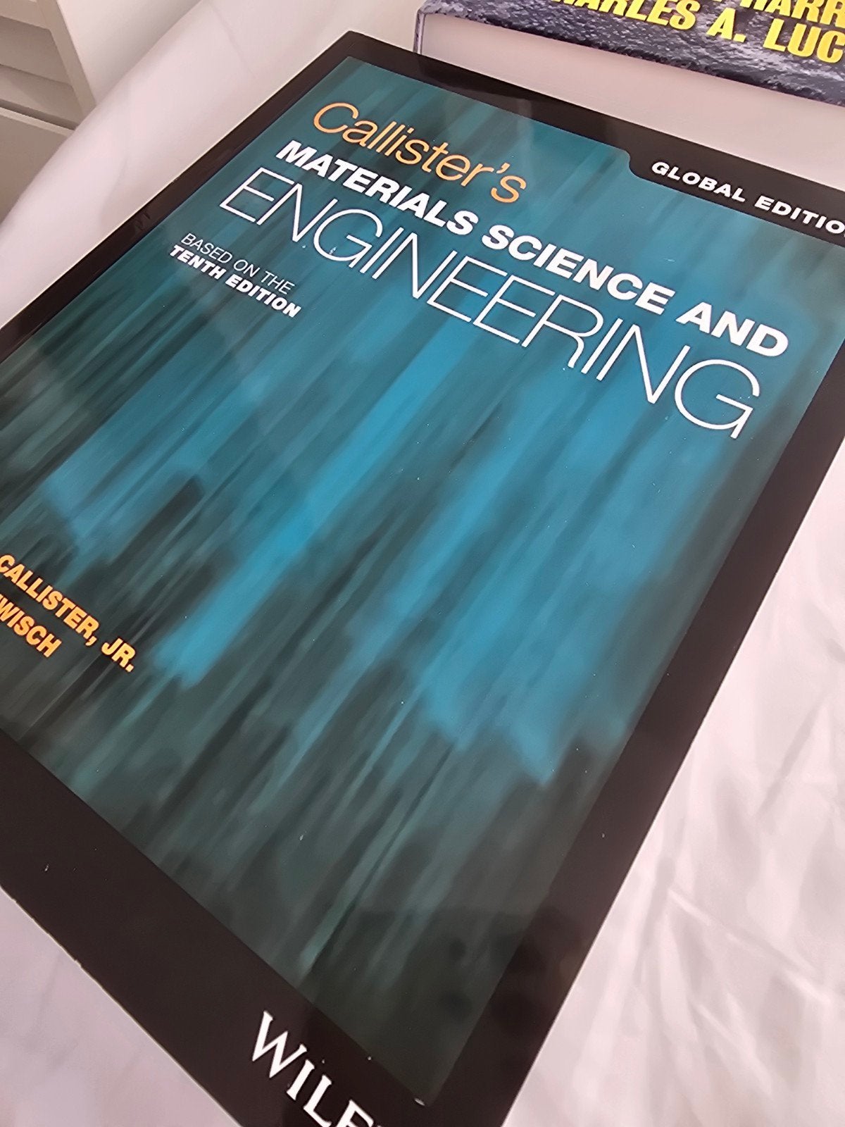 Callister's materials science and engineering 10th edition, Ophalen, Zo goed als nieuw