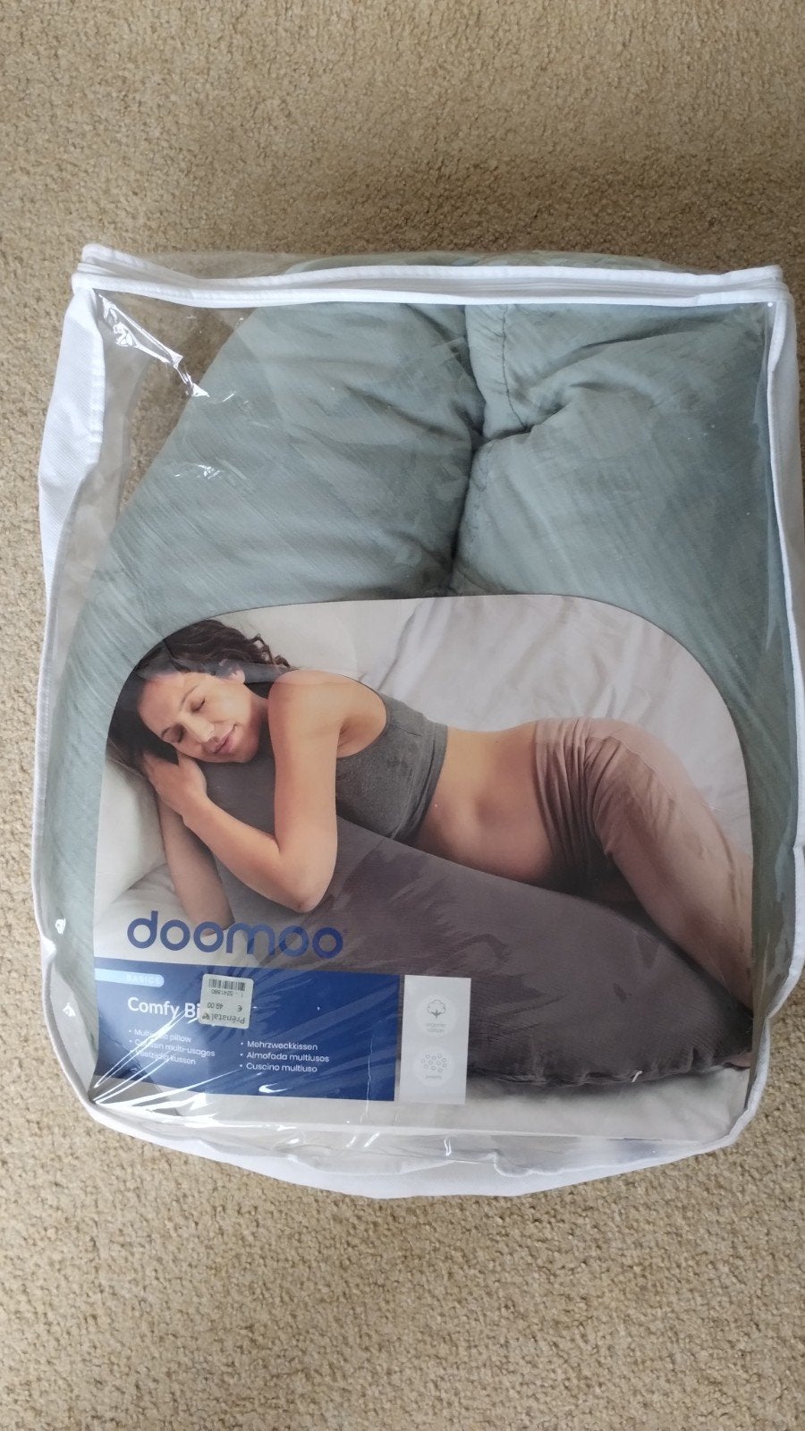 Doomoo Comfy Big Zwangerschaps- en Voedingskussen, Ophalen of Verzenden, Zo goed als nieuw