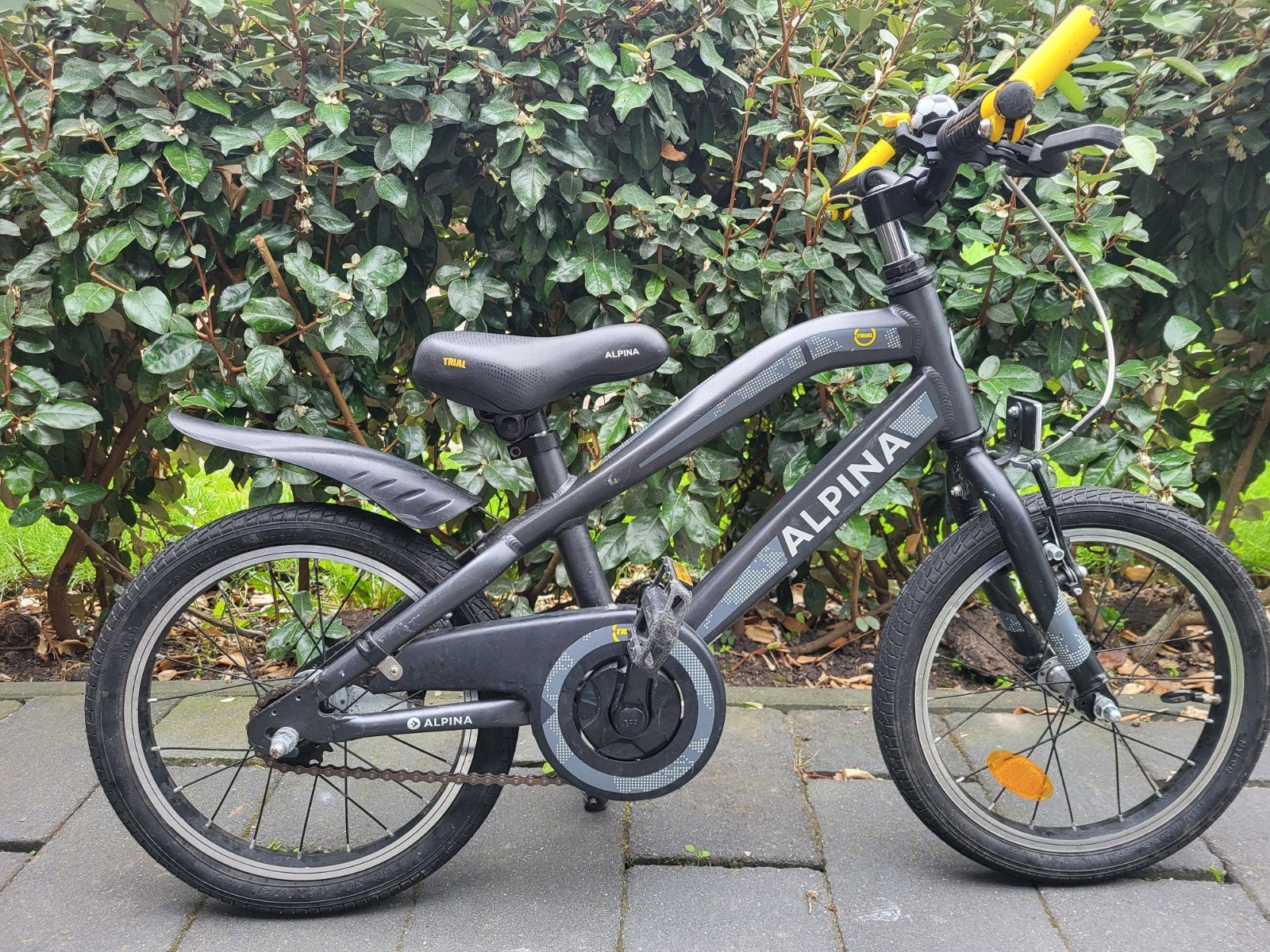 Alpina Trial jongensfiets - 16 inch, Terugtraprem, 16 tot 20 inch, Alpina, Ophalen of Verzenden