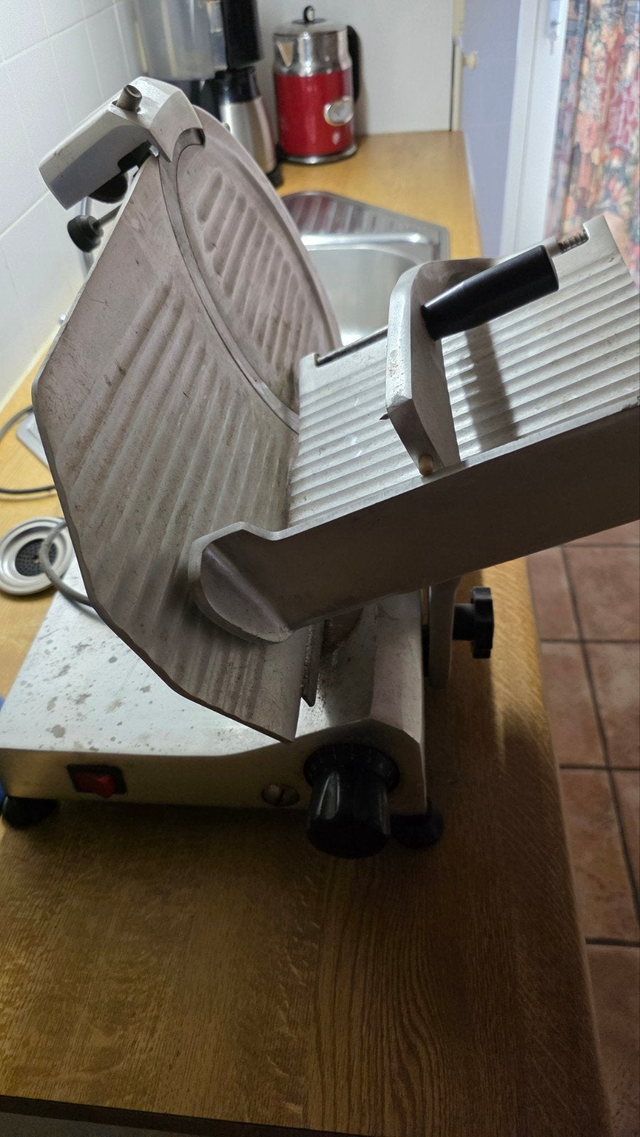 vleessnijmachine, Ophalen of Verzenden, Zo goed als nieuw