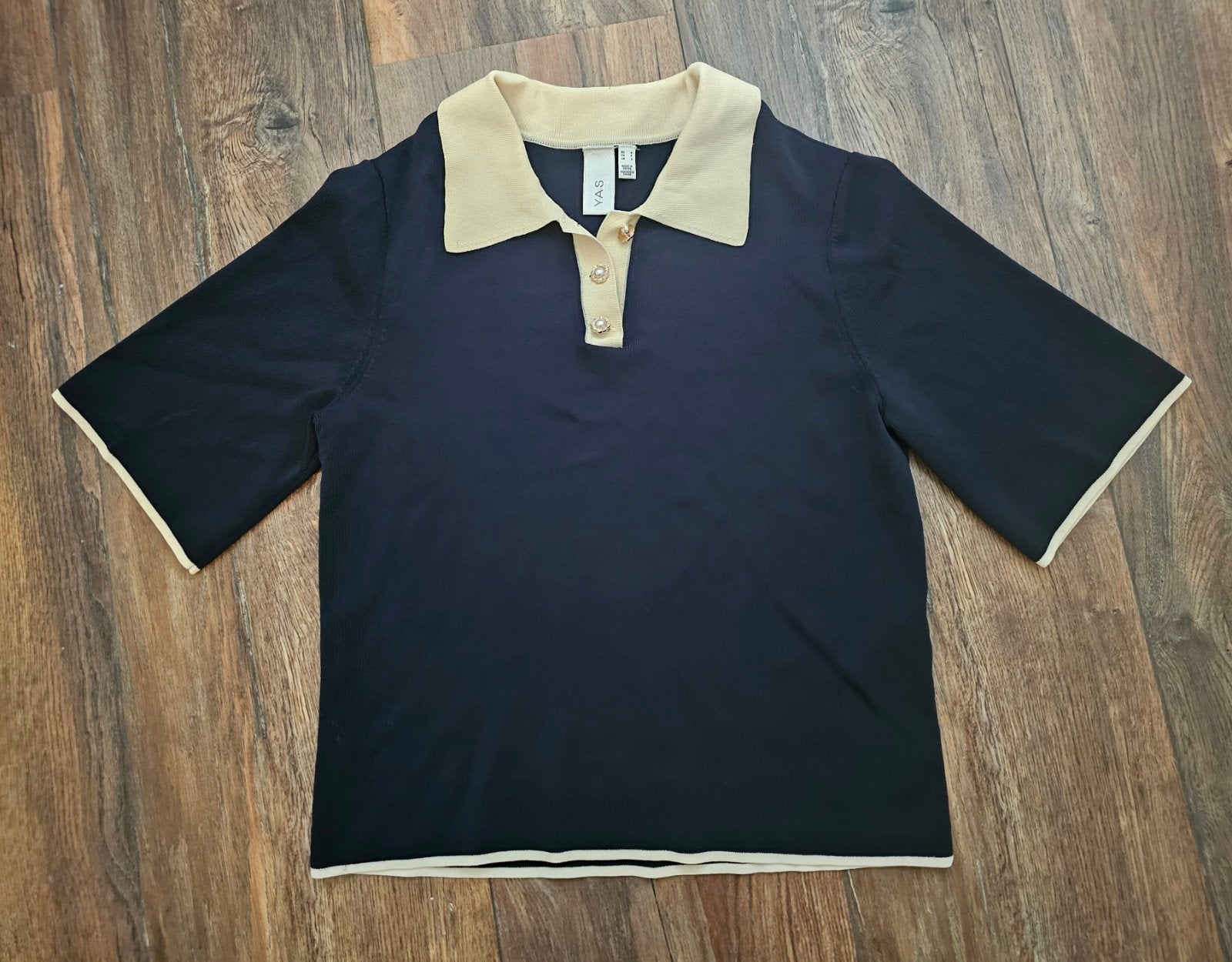YAS prachtige donkerblauwe trui mt S in nieuwstaat, Ophalen of Verzenden, Nieuw, Maat 36 (S), Blauw