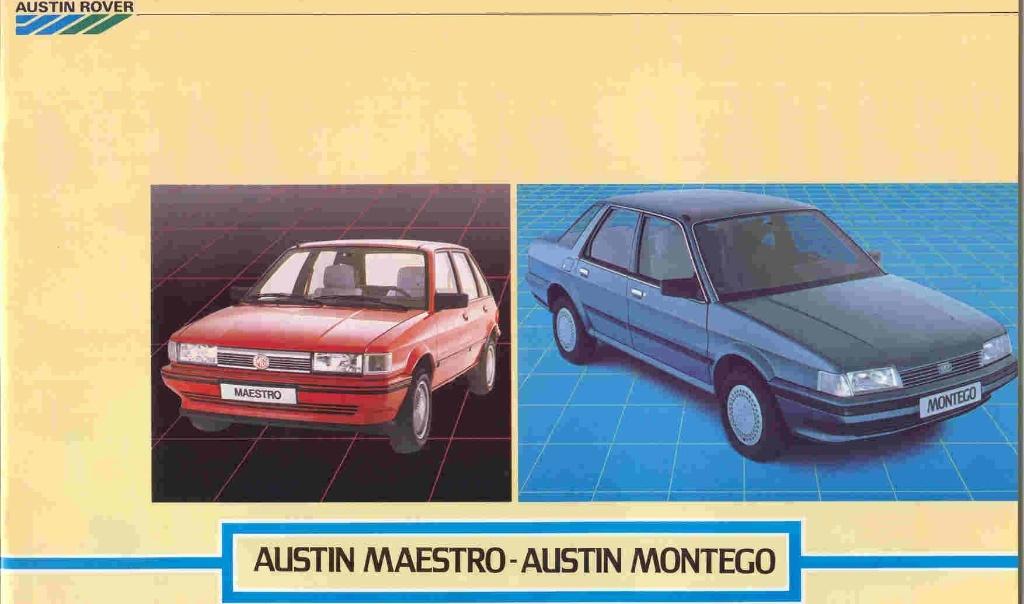 Austin Maestro - Austin Montego (nov. 1984), Ophalen of Verzenden, Nieuw, Overige merken