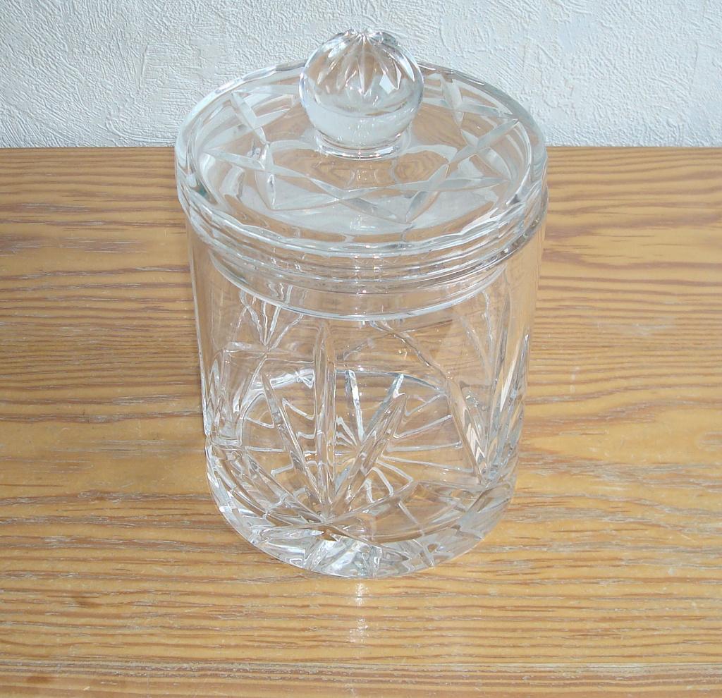 KRISLAL KOEKJES OF SNOEP POT HOOGTE 21 CM, Ophalen of Verzenden