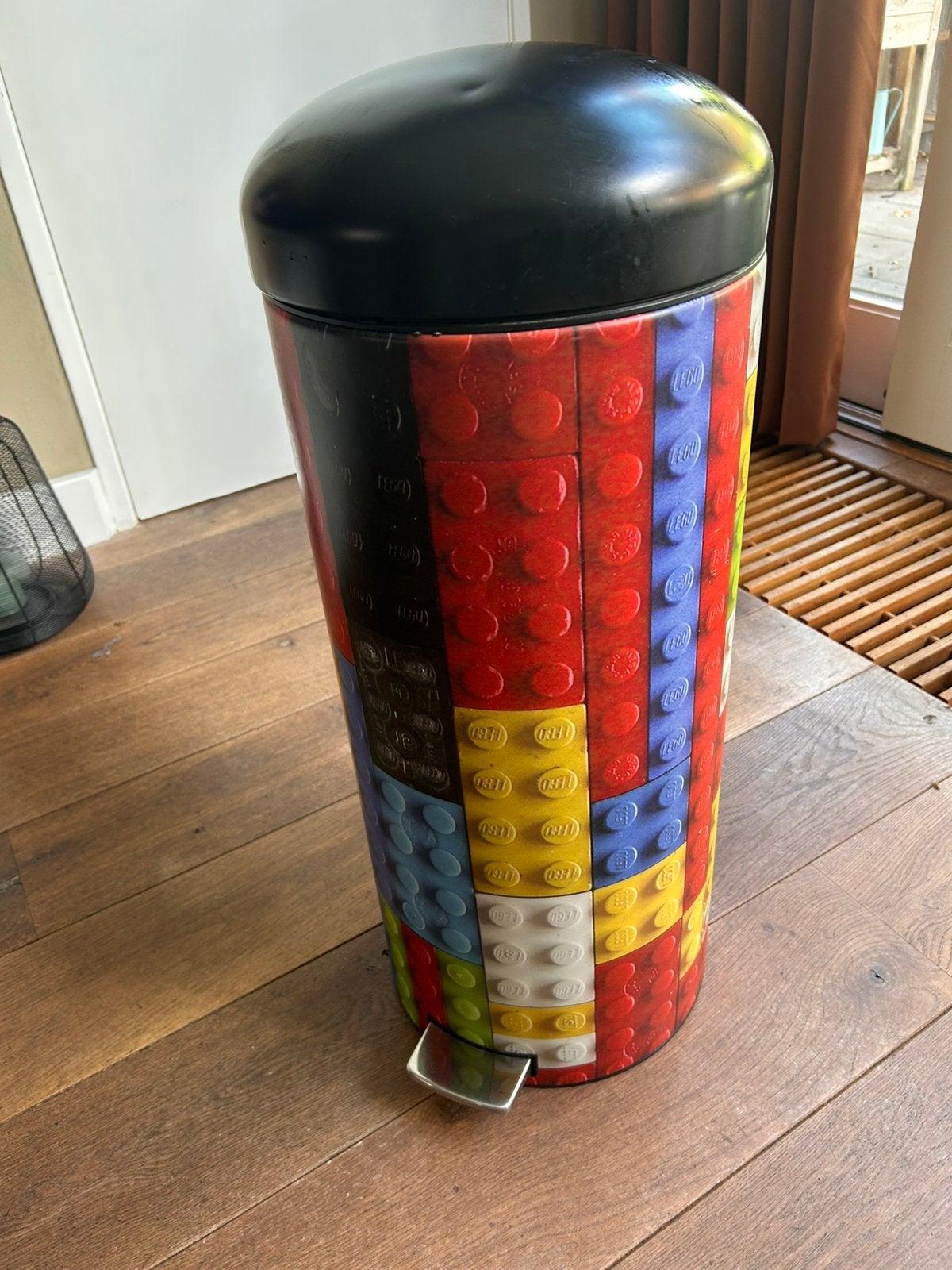Brabantia prullenbak, Huis en Inrichting, Ophalen, 50 – 75, Gebruikt, Met pedaal