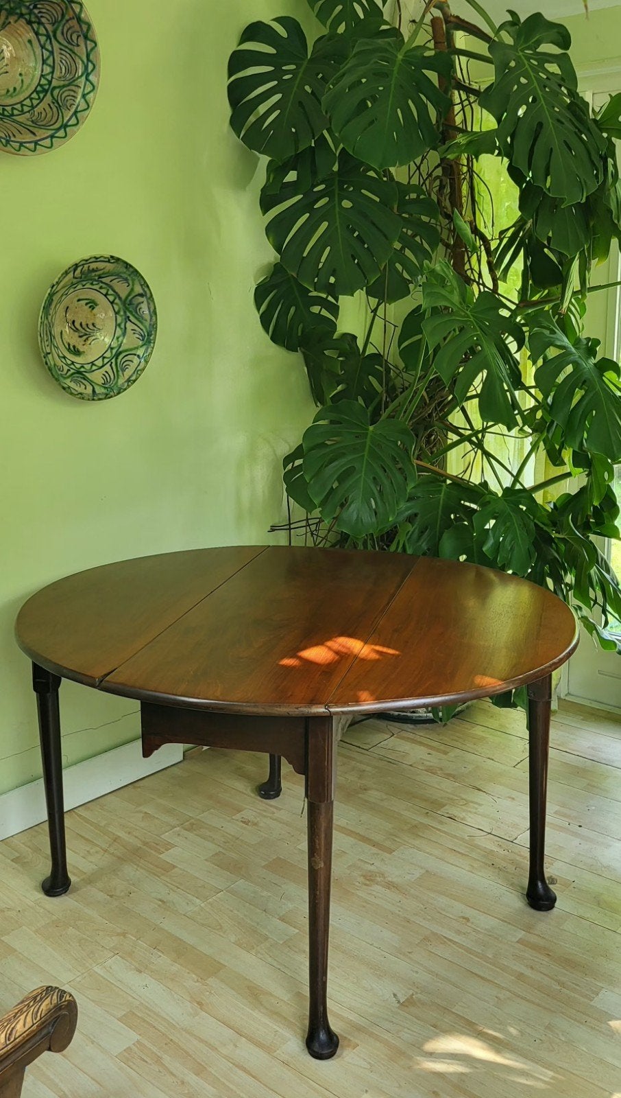 Antieke Gateleg Tafel - Mahonie Hout, Antiek en Kunst, Antiek | Meubels | Tafels, Ophalen