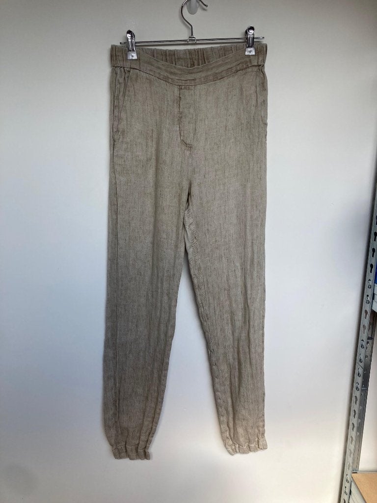 Diega Pacifio linnen pull on broek maat S beige, 6 rue Béranger 75003 Paris, Eshop@diega.fr, Beige, Ophalen of Verzenden