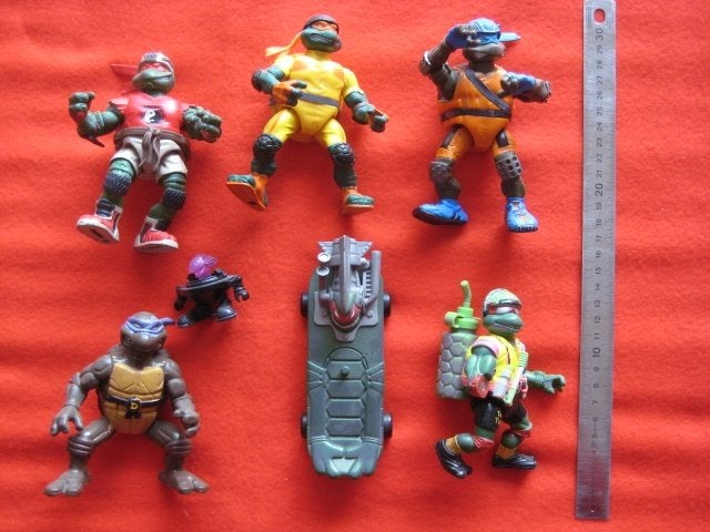 Teenage Mutant Ninja Turtles figuur, Ophalen of Verzenden, Gebruikt