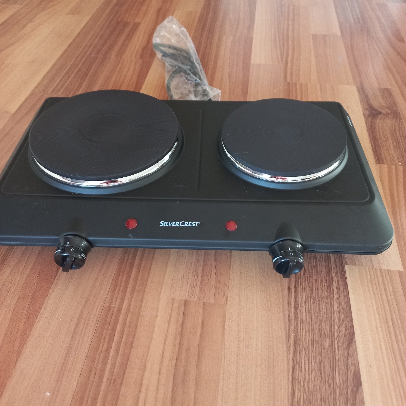 Nieuwe SilverCrest dubbele kookplaat voor kleine rui, Witgoed en Apparatuur, Kookplaten, Ophalen, Nieuw, 3 kookzones of minder