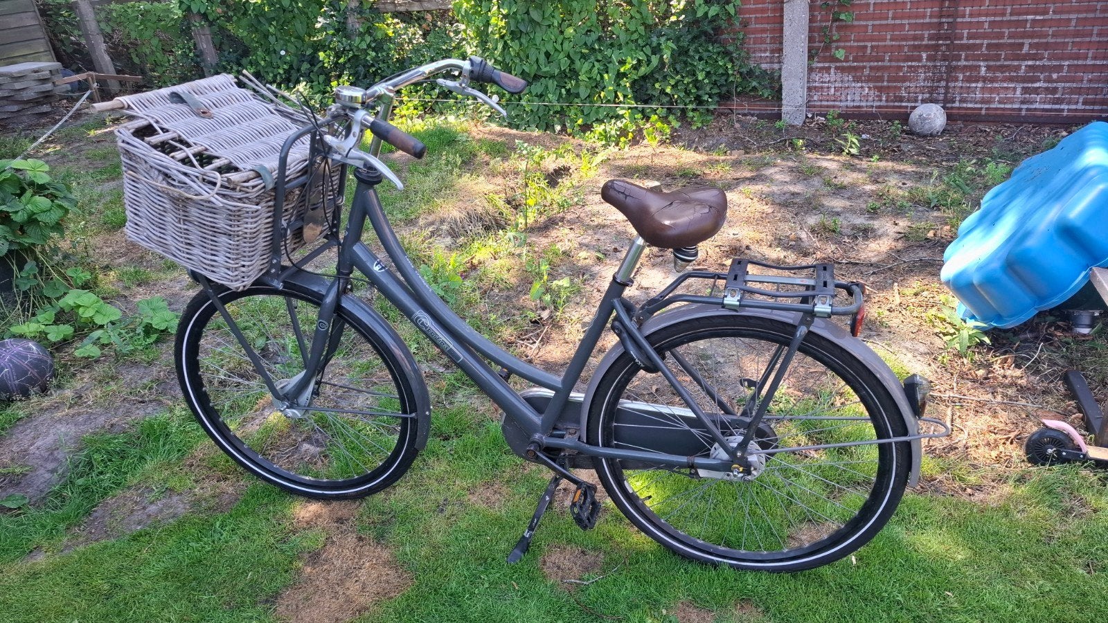 Moeder fiets, Ophalen, Gebruikt