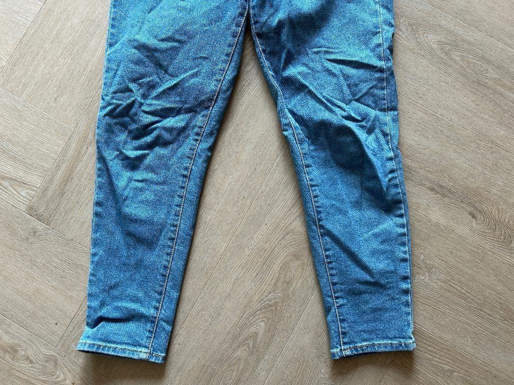 Levi's High Wasted Taper Jeans Maat W24/L27, Blauw, Ophalen of Verzenden, Zo goed als nieuw, W27 (confectie 34) of kleiner