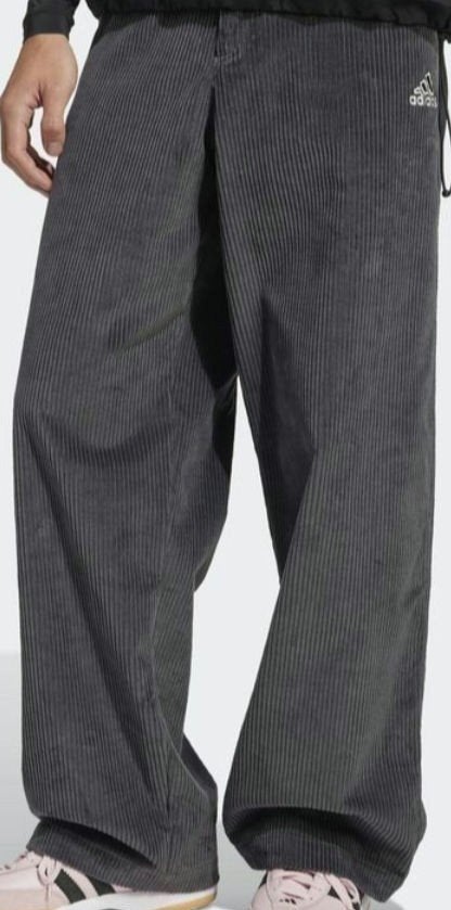 Adidas wijde Cord broek grijs, Nieuw, Overige maten, Ophalen of Verzenden, Adidas