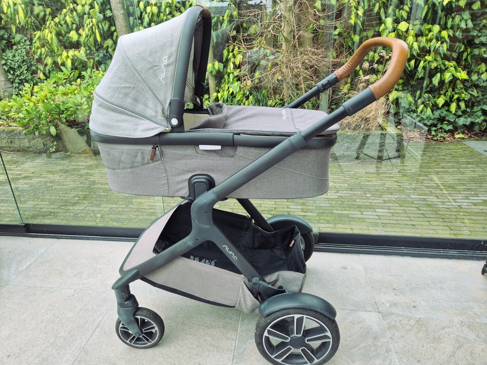 Nuna demi grow kinderwagen en reiswieg met duowagen optie, Gebruikt, Combiwagen, Verstelbare duwstang, Ophalen