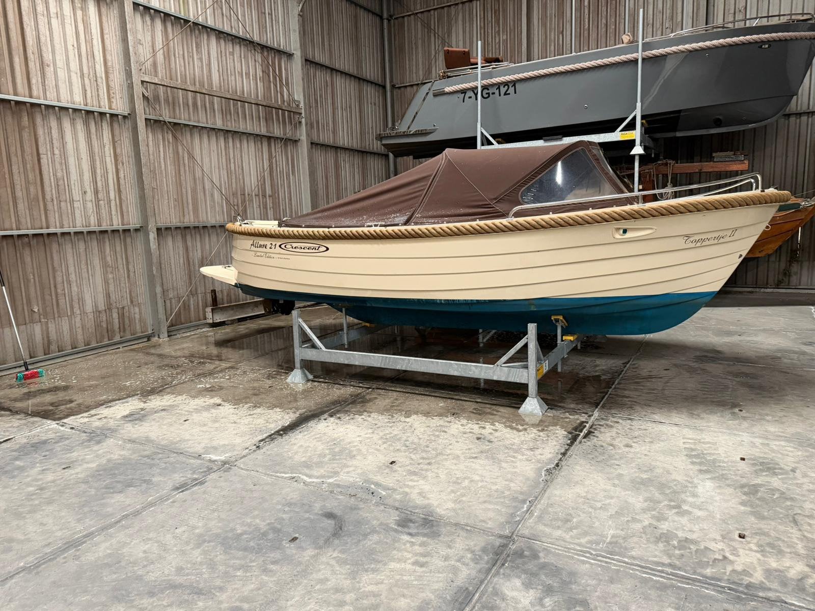 Cresent 21 Alure sloep met Yamaha 20pkF en zonnedek, Watersport en Boten, Overige merken, Ophalen of Verzenden, 6 m, Zonnedek