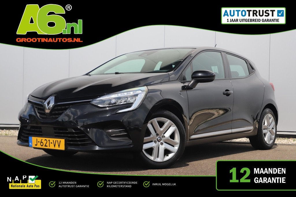 Renault Clio 1.0 TCe Bi-Fuel Zen 101PK LPG-G3 Navigatie Carp, Auto's, Voorwielaandrijving, Euro 6, Met garantie (alle), Origineel Nederlands