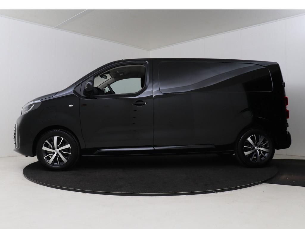 Toyota PROACE Electric Worker Professional Extra Range 75 kW, Auto's, Bestelauto's, Zwart, Origineel Nederlands, Grijs, 2 stoelen