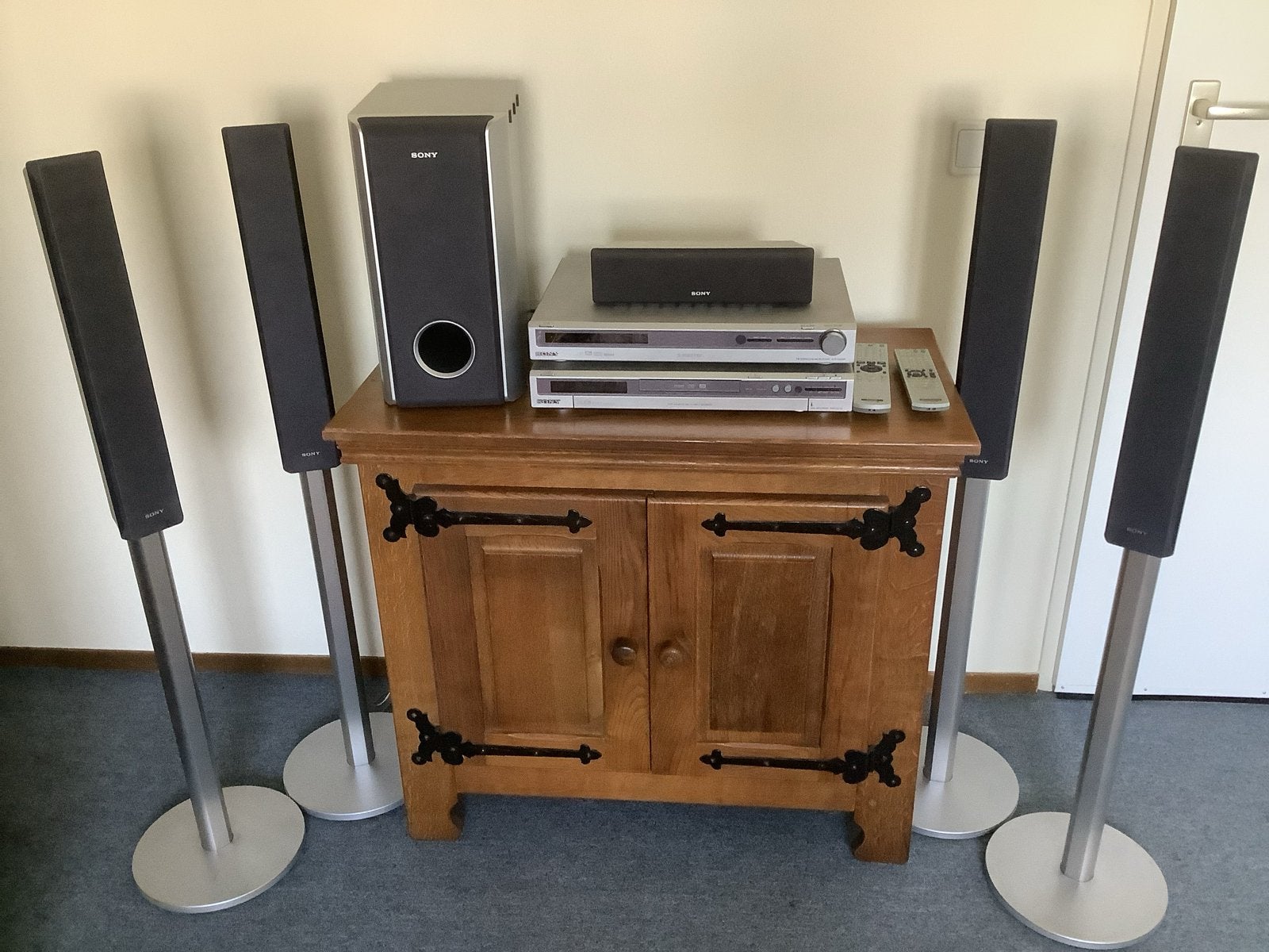 Sony Home Cinema Set - Compleet 5.1 Surround Geluid, Ophalen, Gebruikt, 70 watt of meer, 5.1-systeem