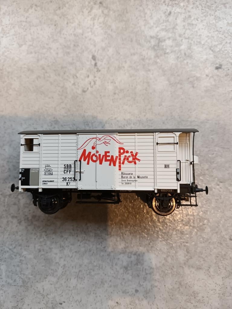 Brawa 47829 Ged.goederenwagen K2, Hobby en Vrije tijd, Modeltreinen | H0, Nieuw, Wagon, Gelijkstroom, Ophalen of Verzenden
