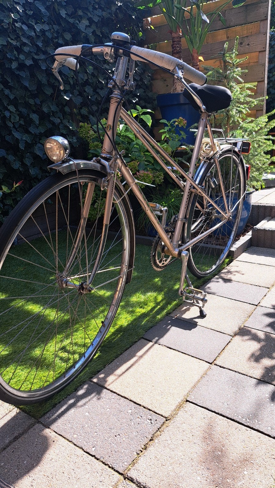 Vintage Peugeot damesfiets - Goed onderhouden, Fietsen en Brommers, Fietsen | Dames | Damesfietsen, Velgrem, Versnellingen, Ophalen