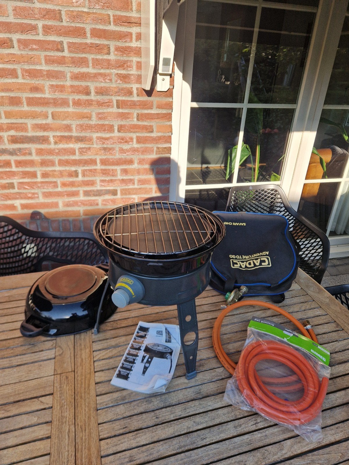 Cadac safari chef 2 gasbarbecue - adventure to go, Ophalen of Verzenden, Gebruikt, Cadac