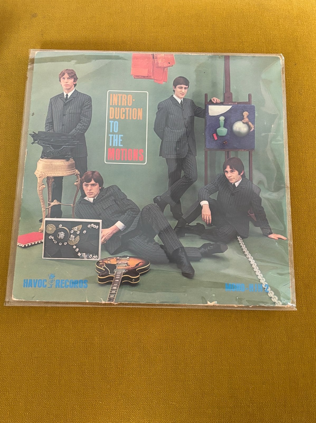 Rare The Motions Introduction To The Motions (HJH2) flipback, LP, Gebruikt, Overige genres, Ophalen of Verzenden
