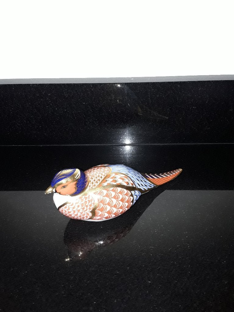 Royal Crown derby porseleinen patrijs, Verzenden, Zo goed als nieuw, Porselein, Beeldje(s)