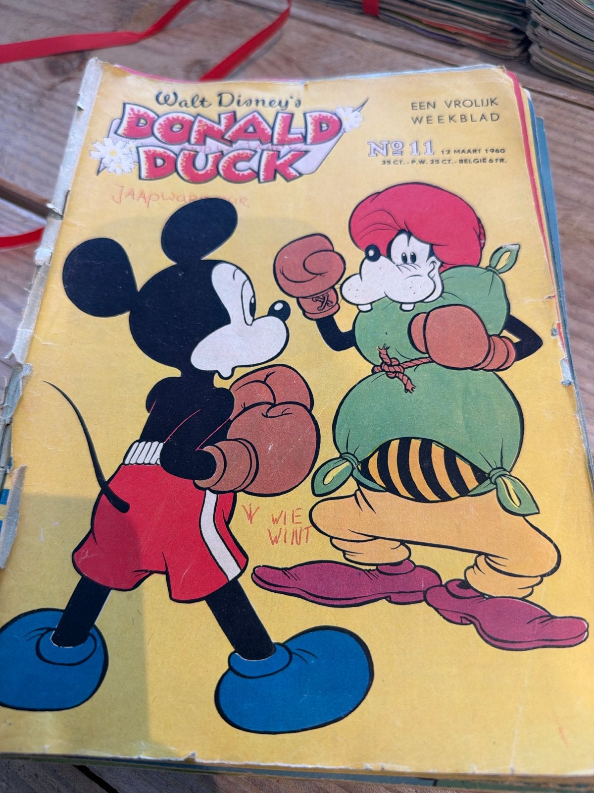 Donald Duck weekbladen 1960 - 33 originele exemplaren, Ophalen of Verzenden, Gelezen, Overige typen