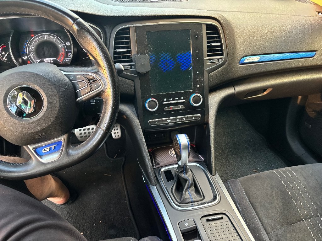 Renault Mégane 1.6 GT Turbo 205 EDC Estate 2017 Blauw, 1618 cc, Navigatiesysteem, 4 cilinders, Blauw