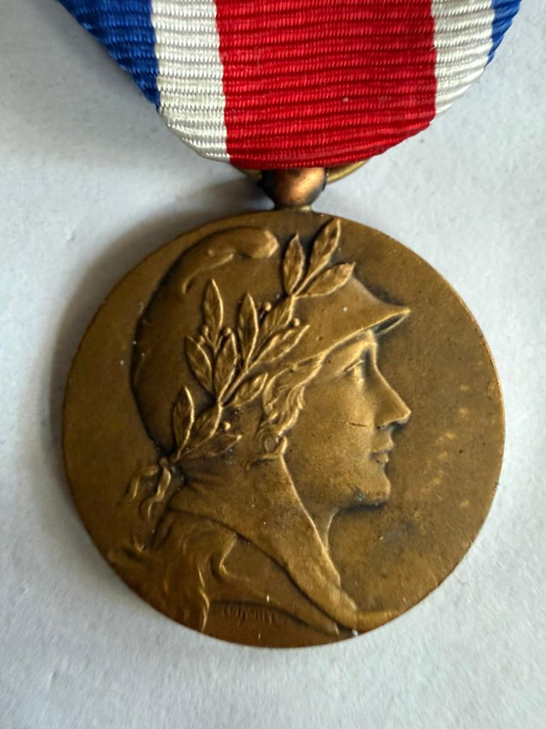 Franse veteranenmedaille Sous-Officiers Réserve, Ophalen of Verzenden, Landmacht, Overige gebieden