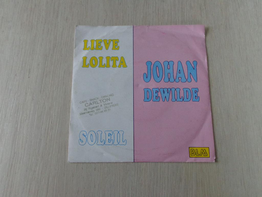 Johan Dewilde – Lieve Lolita, Ophalen of Verzenden, Zo goed als nieuw, Nederlandstalig