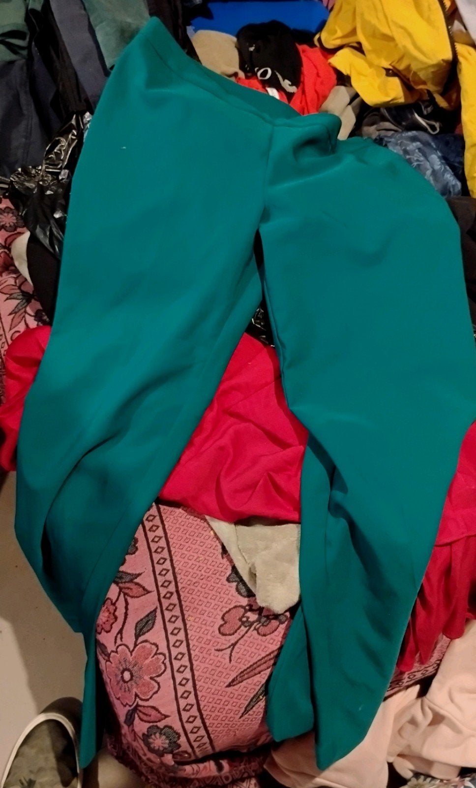 Rinascimento Groene Broek Maat XL, Ophalen of Verzenden, Zo goed als nieuw, Groen, Maat 46/48 (XL) of groter