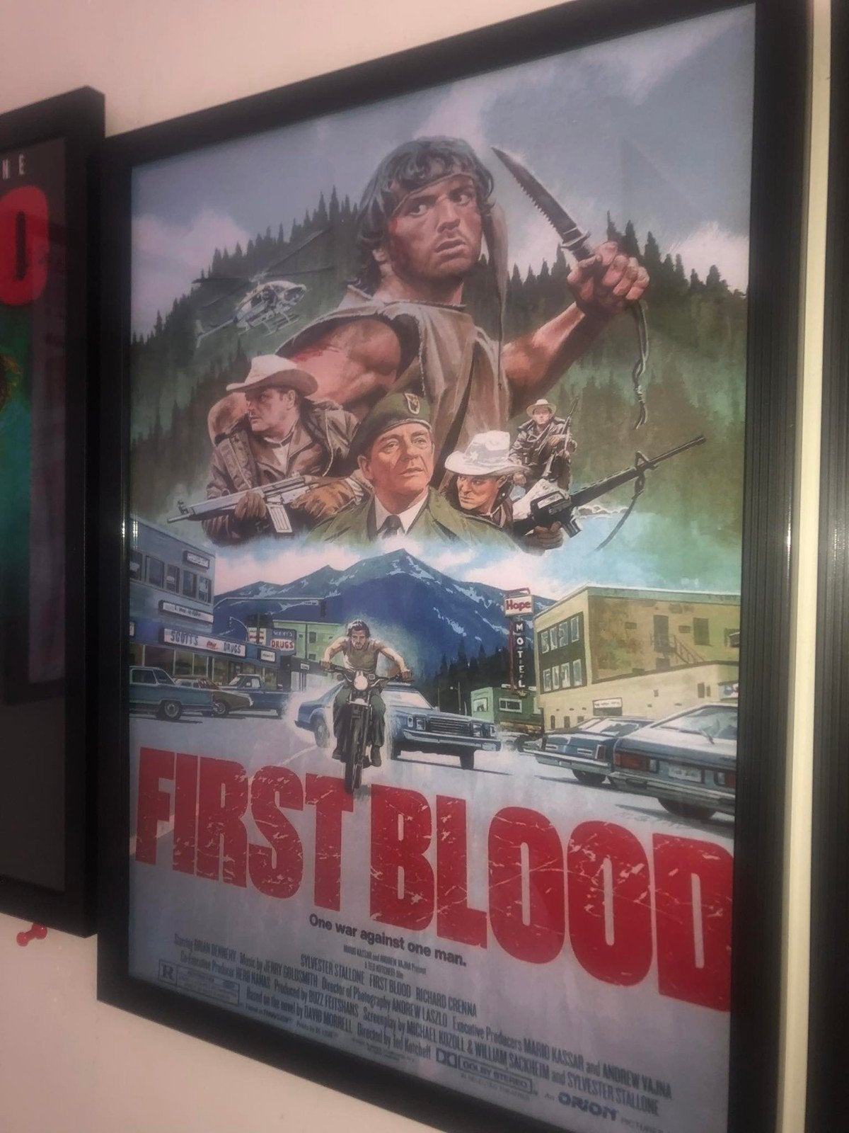 rambo, Ophalen of Verzenden, Zo goed als nieuw, A1 t/m A3, Film en Tv