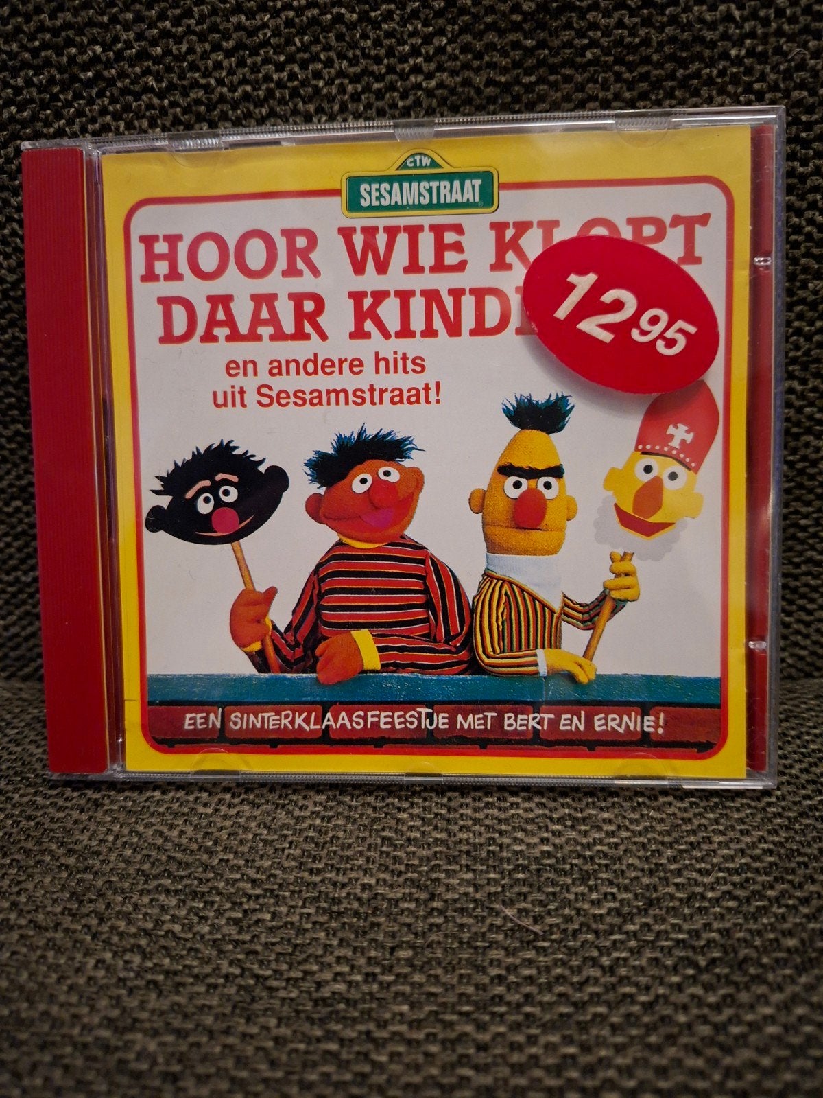 Sesamstraat - Hoor Wie Klopt Daar Kinderen CD, Gebruikt, Tot 2 jaar, Ophalen of Verzenden, Muziek