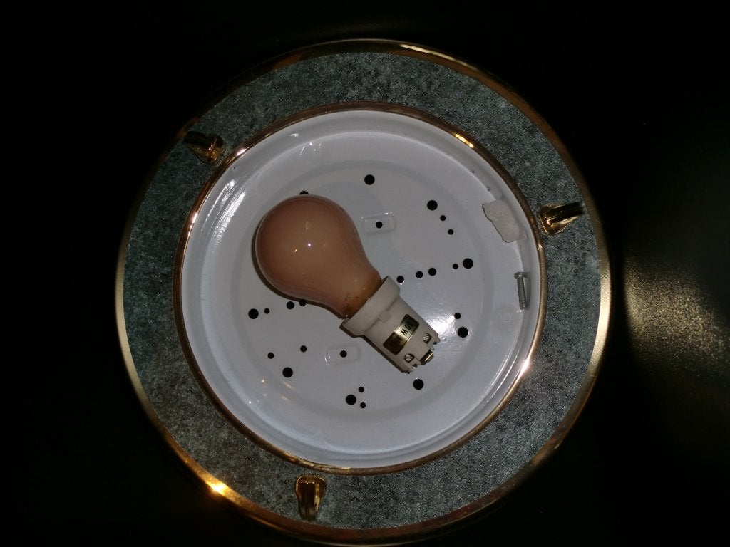 plafonniere lamp, Ophalen of Verzenden, Gebruikt