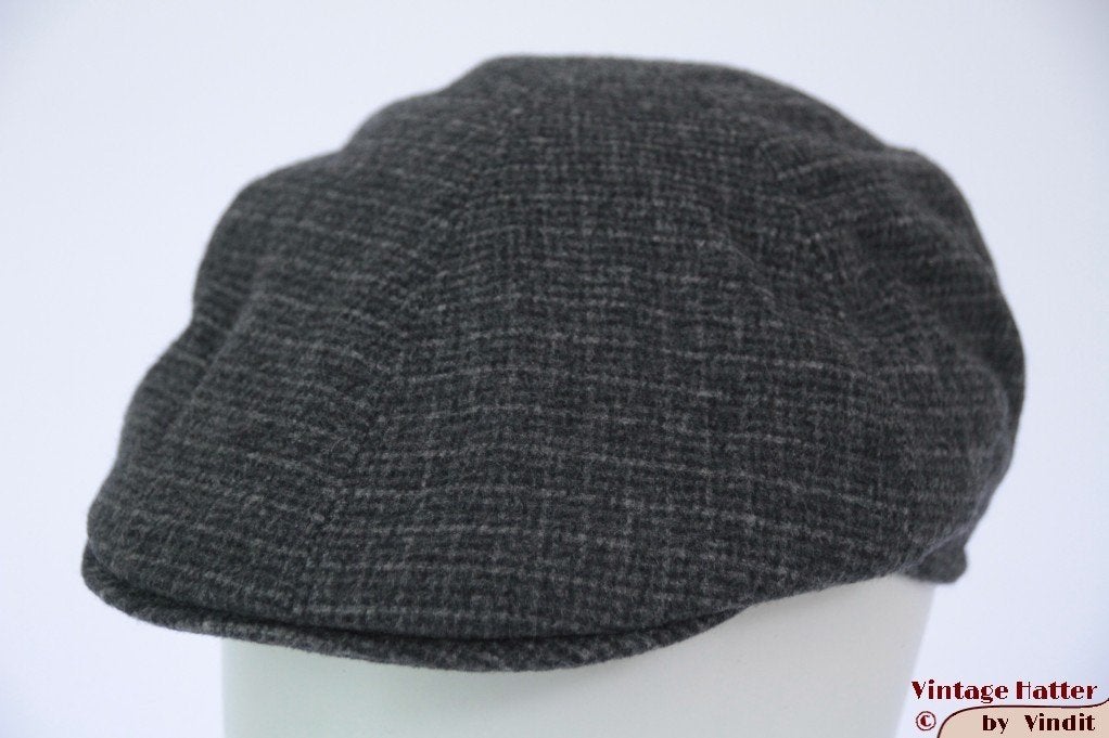 flatcap Platte pet met panelen grijs 58 nieuw gratis verzend, Ophalen of Verzenden, Nieuw, 58 of 59 cm (L, 7¼ of ⅜ inch), Pet