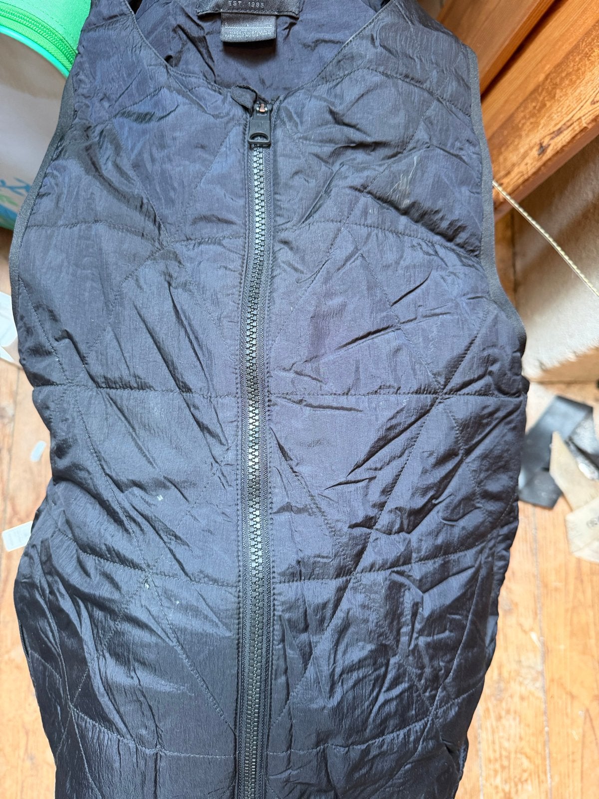 Jordan gewatteerd vest - Zwart, Ophalen, Gedragen, Overige maten, Zwart